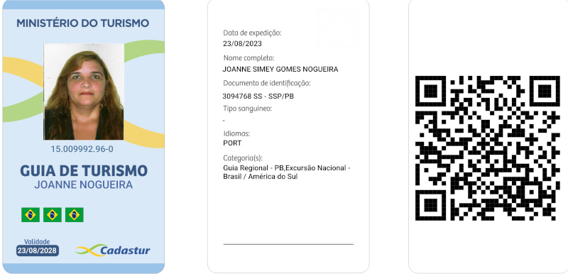 cracha da guia d turismo Joanne