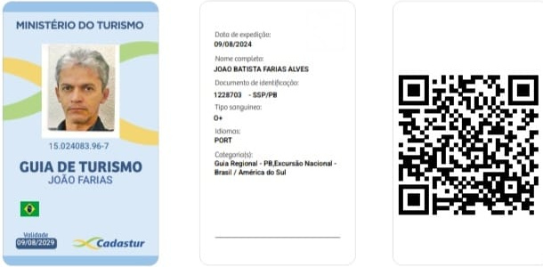 cracha do guia joão farias