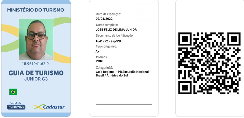 cracha do guia José Felix