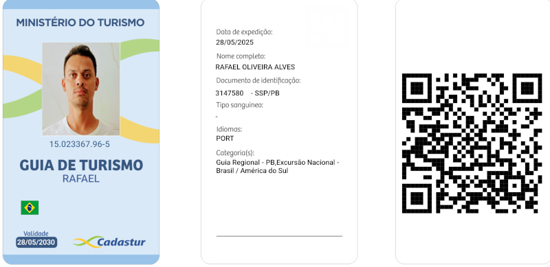 cracha do Guia rafael Alves