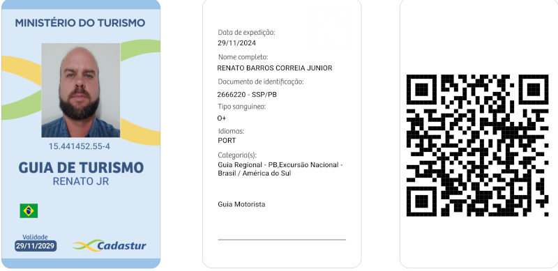 cracha do Guia Renato Jr