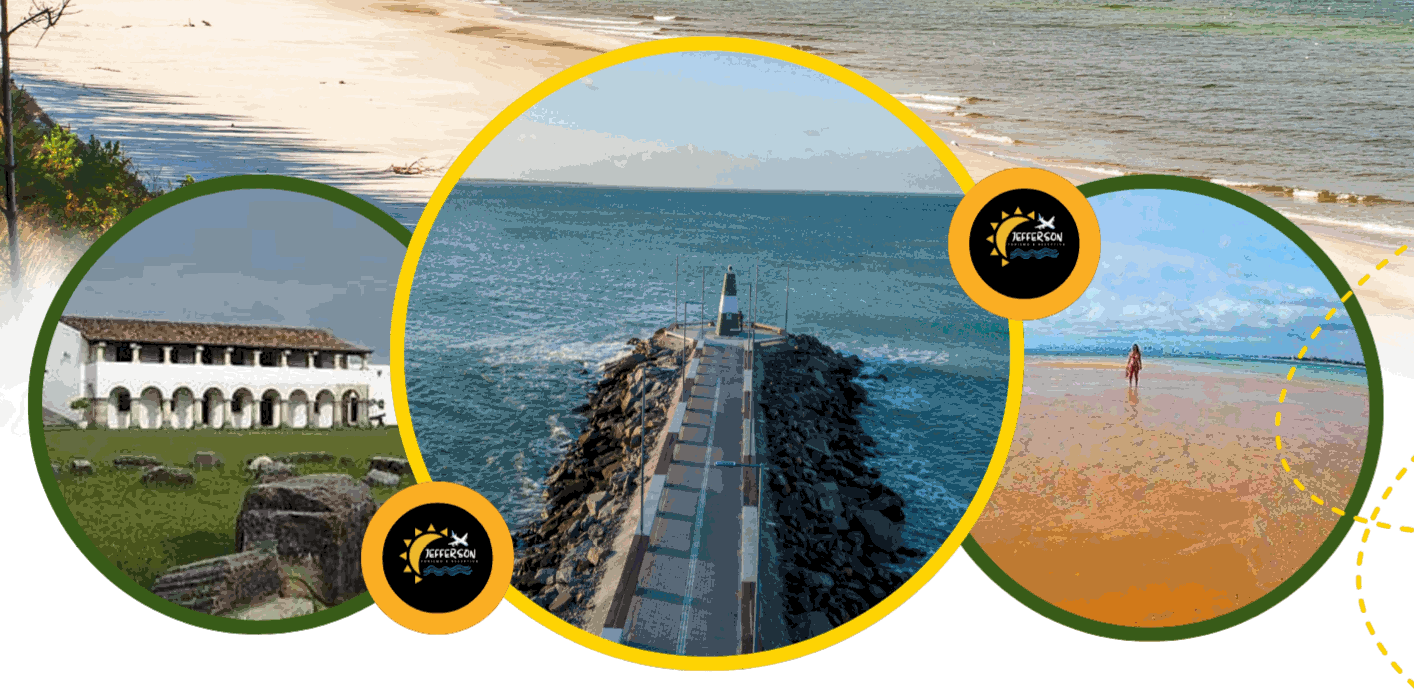 sequencia de fotos dos vários passeios oferecidos