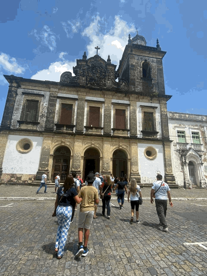 gif com fotos do city tour, do litoral norte e do por do sol